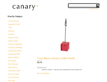 Tablet Screenshot of canaryexpress.com